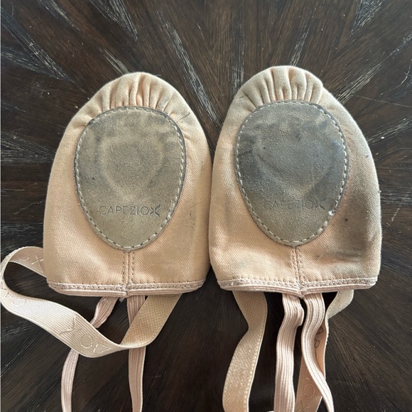 Beige Dance Shoes with Straps - Picture 2 of 5